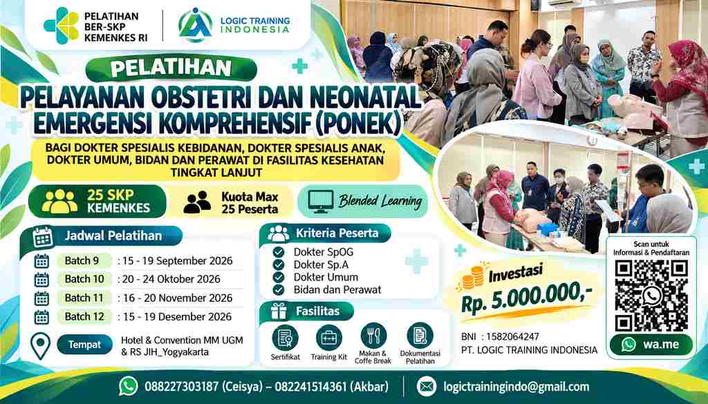 Pelatihan Ponek SKP Kemenkes