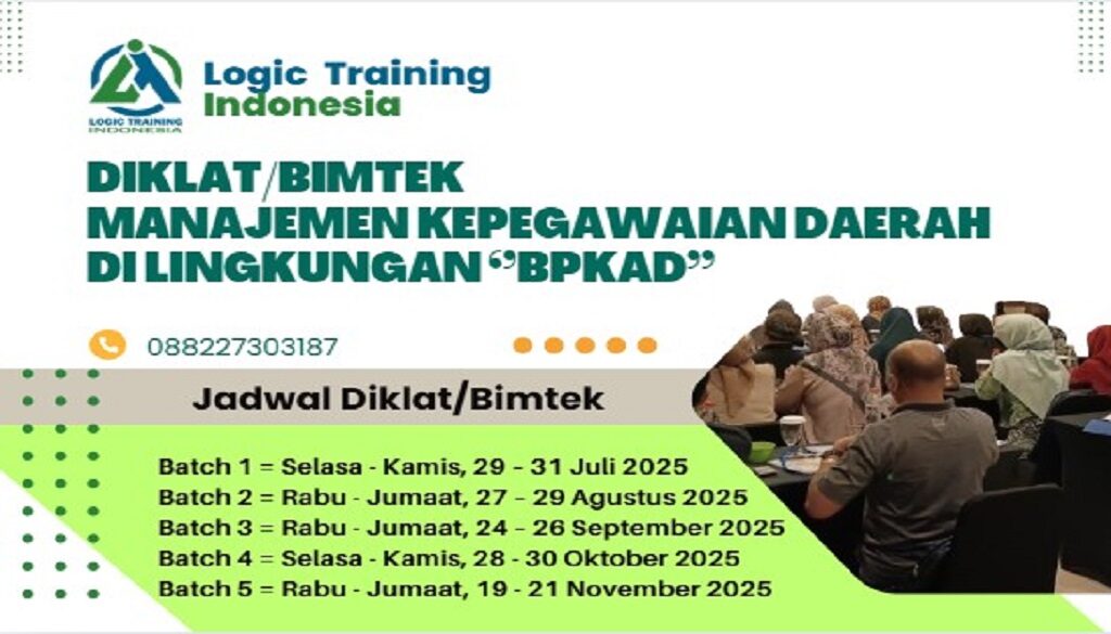 Bimtek Manajemen Kepegawaian Daerah
