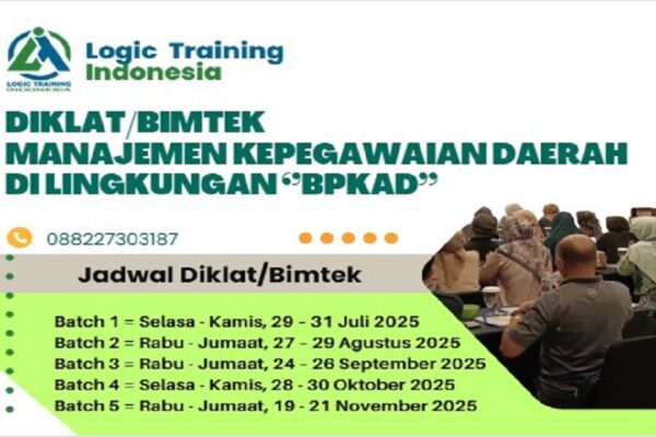 Bimtek Manajemen Kepegawaian Daerah