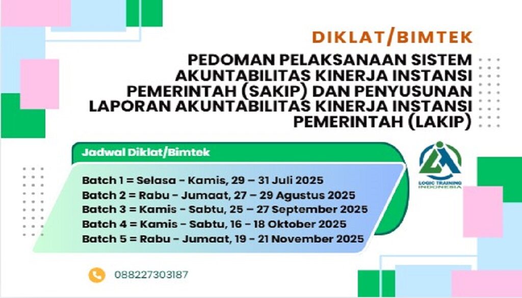Diklat/Bimtek SAKIP dan LAKIP