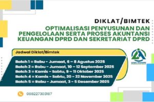 DIklat/Bimtek Penyusunan Akuntansi Keuangan DPRD