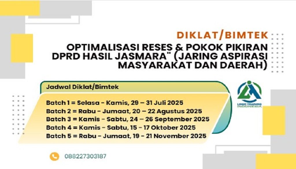 Optimalisasi Reses
