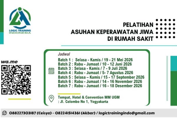 Pelatihan Asuhan Keperawatan Jiwa di Rumah Sakit
