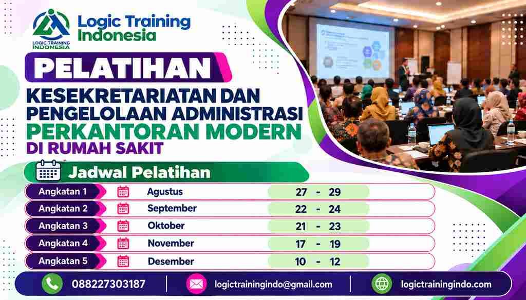 Pelatihan Kesekretariatan dan Pengelolaan Administrasi Perkantoran Modern di Rumah Sakit